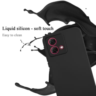 Motorola Moto G84 Suojakuori Kotelo Case (Musta)