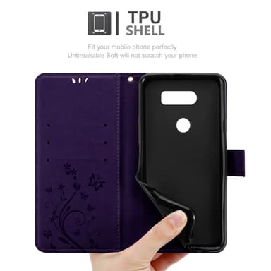 LG V30 / V30+ / V30S / V30S+ Suojakuori Lompakkokotelo
