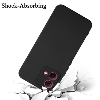 Motorola Moto G84 Suojakuori Kotelo Case (Musta)