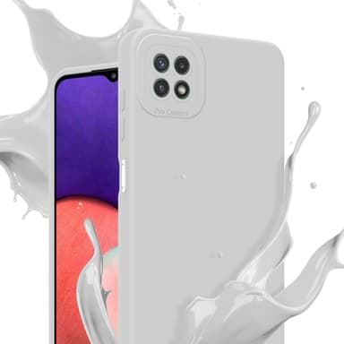 Samsung Galaxy A22 5G Suojakuori Kotelo (Valkoinen)