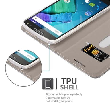 Motorola MOTO X STYLE Suojakuori Lompakkokotelo