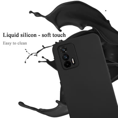 Realme GT Suojakuori Kotelo Case (Musta)