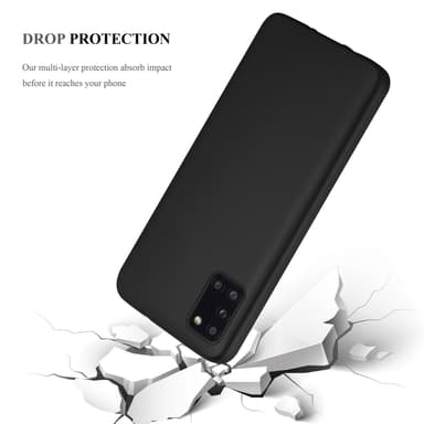 Samsung Galaxy A31 Suojakuori Kotelo (Musta)
