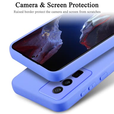 Xiaomi Poco F5 Pro Suojakuori Kotelo (Violetti)