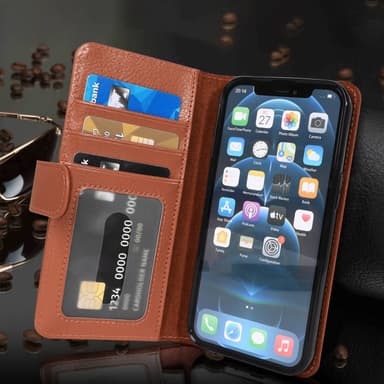 iPhone 13 PRO Suojakuori Kotelo (Ruskea)