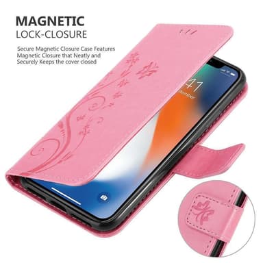 iPhone X / XS Suojakuori Lompakkokotelo