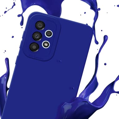 Samsung Galaxy A72 4G / 5G Suojakuori Kotelo (Sininen)