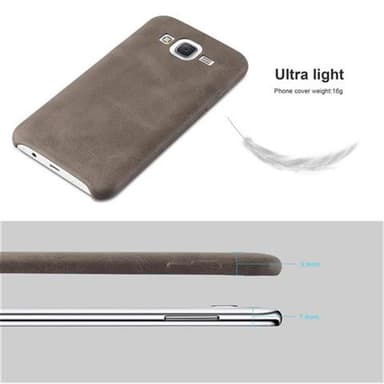 Samsung Galaxy J5 2015 Suojakuori Kotelo (Ruskea)