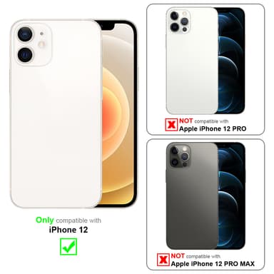 iPhone 12 Suojakuori Case Kotelo (harmaa)