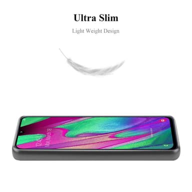Samsung Galaxy A40 Suojakuori Kotelo (harmaa)