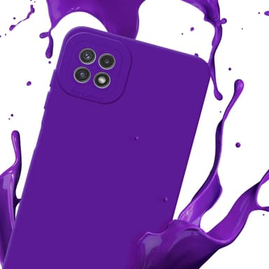 Samsung Galaxy A22 5G Suojakuori Kotelo (Violetti)