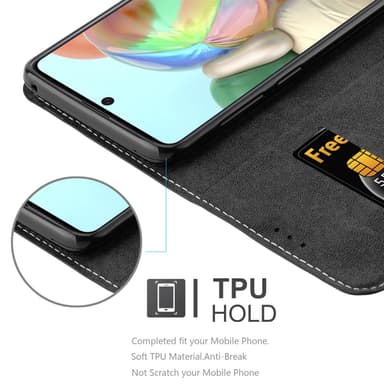 Samsung Galaxy A71 4G Suojakuori Case (Musta)