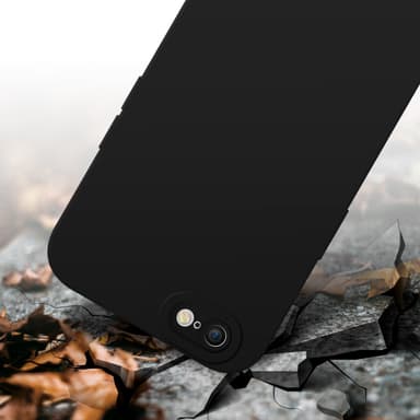 iPhone 6 / 6S Suojakuori Kotelo (Musta)