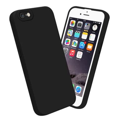 iPhone 6 / 6S Suojakuori Kotelo (Musta)