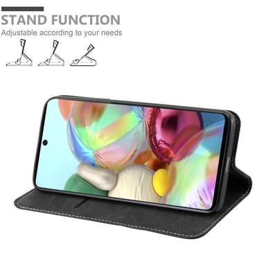 Samsung Galaxy A71 4G Suojakuori Case (Musta)