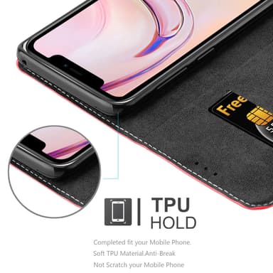 iPhone 13 MINI Suojakuori Case (Punainen)