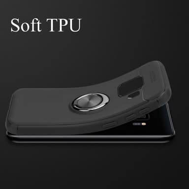 Samsung Galaxy S9 Suojakuori Kotelo (Musta)