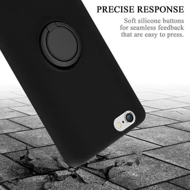 iPhone 6 PLUS / 6S PLUS Suojakuori Kotelo (Musta)