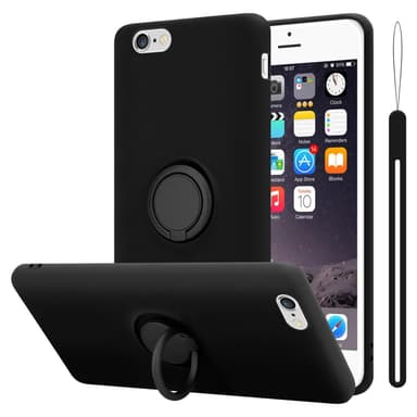 iPhone 6 PLUS / 6S PLUS Suojakuori Kotelo (Musta)