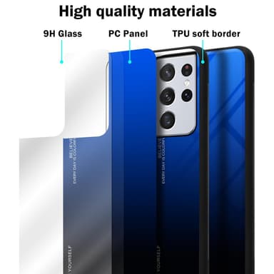 Suojakuori Samsung Galaxy S21 ULTRA Kotelo (Musta)
