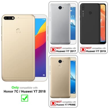 Honor 7C / Huawei Y7 2018 Suojakuori Kotelo