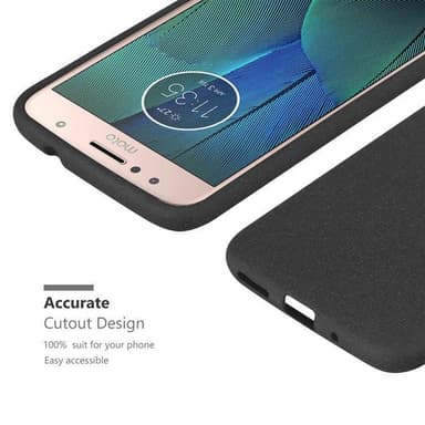 Suojakuori Motorola MOTO G5S PLUS Kotelo (Musta)