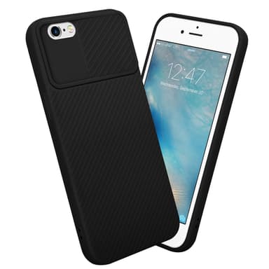 iPhone 6 / 6S Suojakuori Kotelo (Musta)