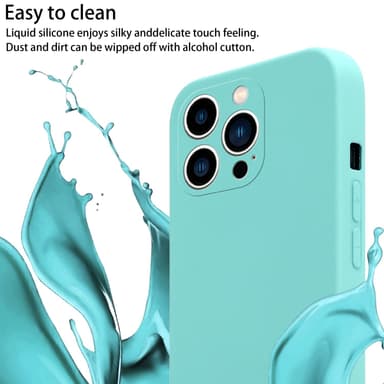 Suojakuori iPhone 14 PRO Kotelo Ketju (Turkoosi)