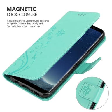 Samsung Galaxy S8 PLUS Suojakuori Lompakkokotelo