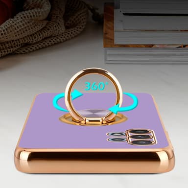 Samsung Galaxy A32 5G Suojakuori Kotelo (Violetti)