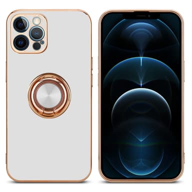 iPhone 12 PRO Suojakuori Kotelo (Valkoinen)