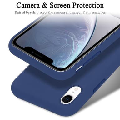 iPhone XR Suojakuori Kotelo Case (Sininen)