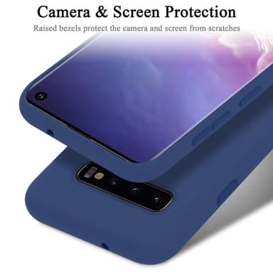 Samsung Galaxy S10 5G Suojakuori Kotelo (Sininen)