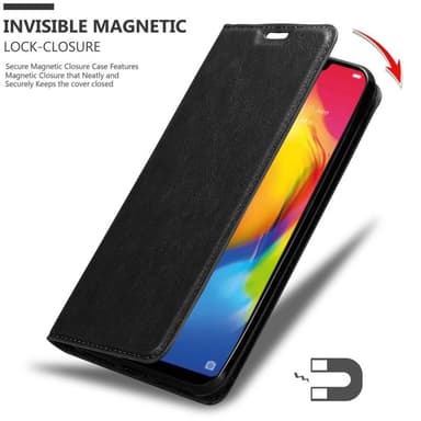 Vivo Y83 Suojakuori Lompakkokotelo (Musta)