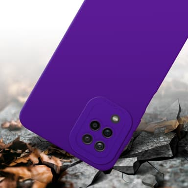 Samsung Galaxy A12 / M12 Suojakuori Kotelo (Violetti)