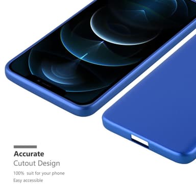 iPhone 12 PRO MAX Suojakuori Kotelo (Sininen)