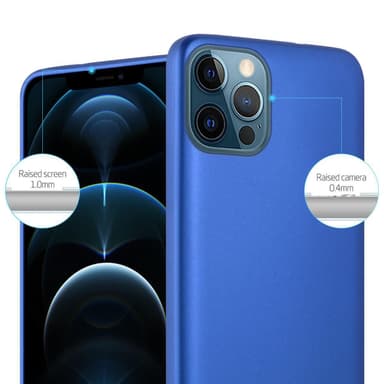iPhone 12 PRO MAX Suojakuori Kotelo (Sininen)