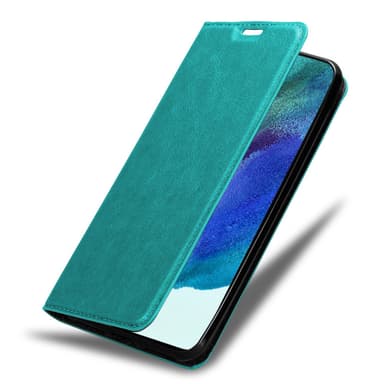 Samsung Galaxy S22 Suojakuori Lompakkokotelo (Turkoosi)