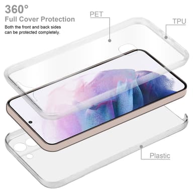 Samsung Galaxy S22 PLUS Suojakuori Cover (Läpinäkyvä)