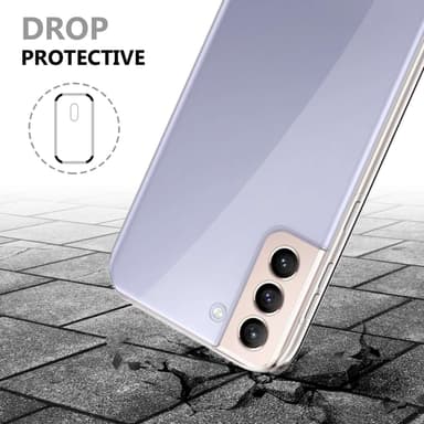 Samsung Galaxy S22 PLUS Suojakuori Cover (Läpinäkyvä)