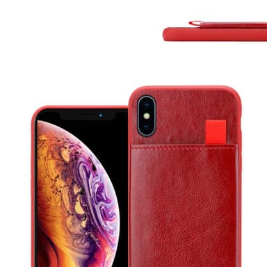 Suojakuori iPhone X / XS Kotelo (Punainen)