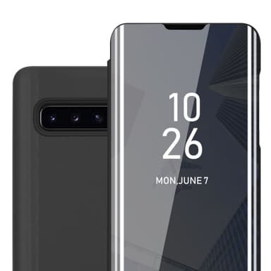 Suojakuori Samsung Galaxy S10 4G Lompakkokotelo (Musta)
