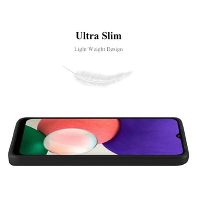 Samsung Galaxy A22 5G Suojakuori Kotelo (Musta)