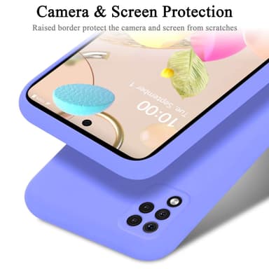 LG K42 Suojakuori Kotelo Case (Violetti)