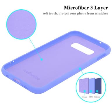 Samsung Galaxy S10e Suojakuori Kotelo (Violetti)