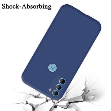 Motorola MOTO G71 5G Suojakuori Kotelo (Sininen)