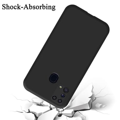 Samsung Galaxy M31 Suojakuori Kotelo Case (Musta)