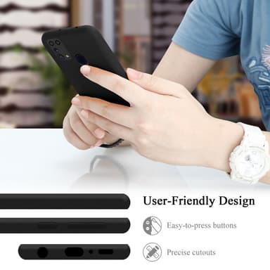 Samsung Galaxy M31 Suojakuori Kotelo Case (Musta)