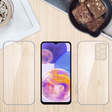 Samsung Galaxy A23 4G Suojakuori Cover (Läpinäkyvä)