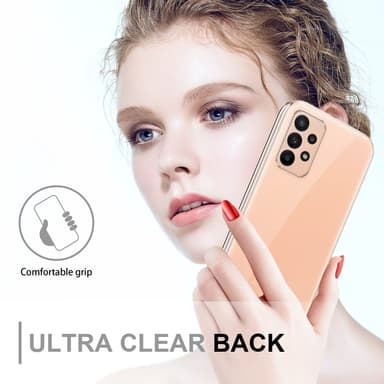 Samsung Galaxy A23 4G Suojakuori Cover (Läpinäkyvä)